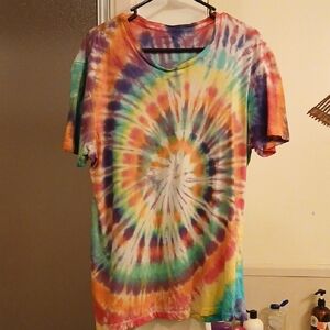Lacoste Multicolor‎ Tie-Dye Shirt. Mens L